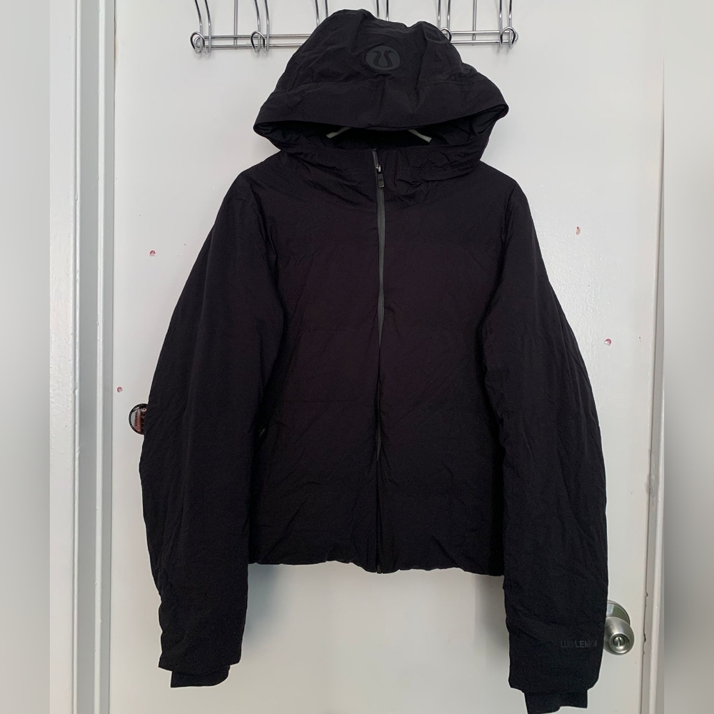 Lululemon Athletica Black Quilted Performance Jacket